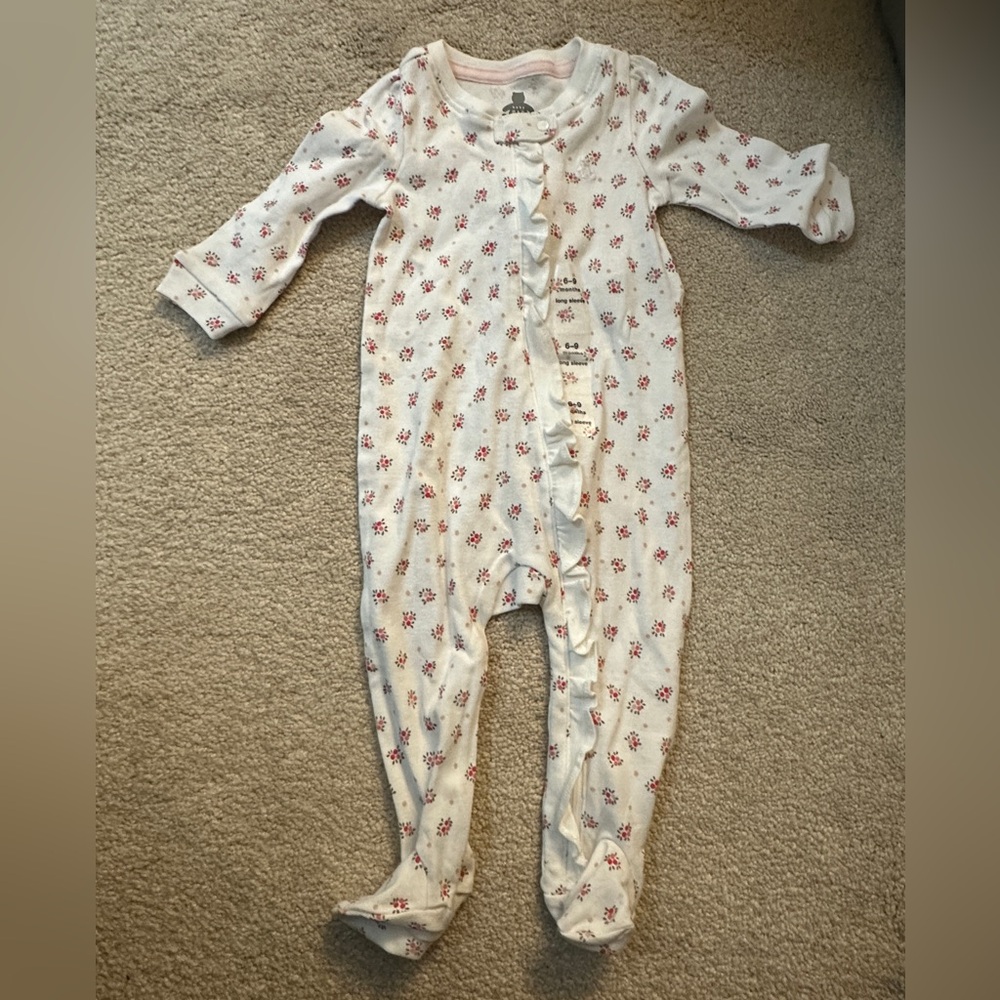 Baby GAP Girls Floral Onesie